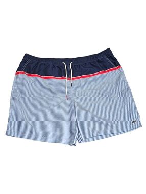 Vineyard Vines Men's Red White & Blue 3 Pocket Drawstring Swim Trunks Size XL